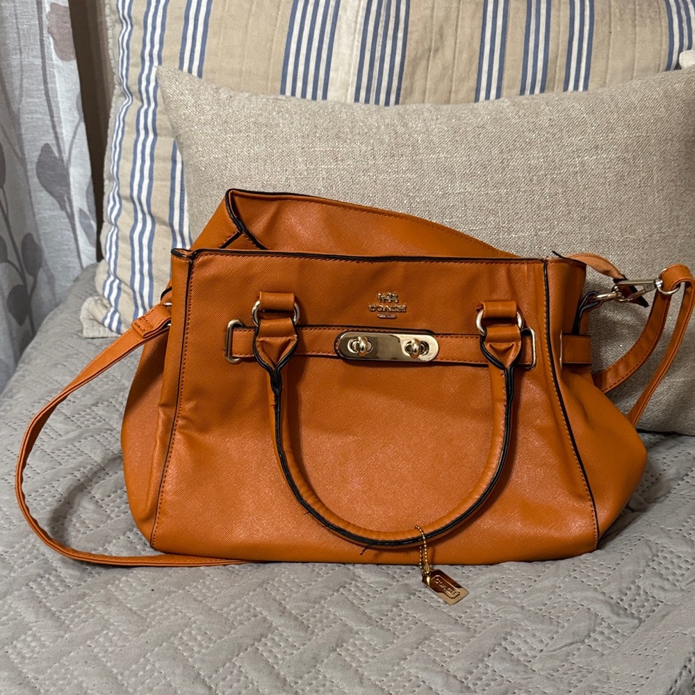 Inspired Orange  Satchel